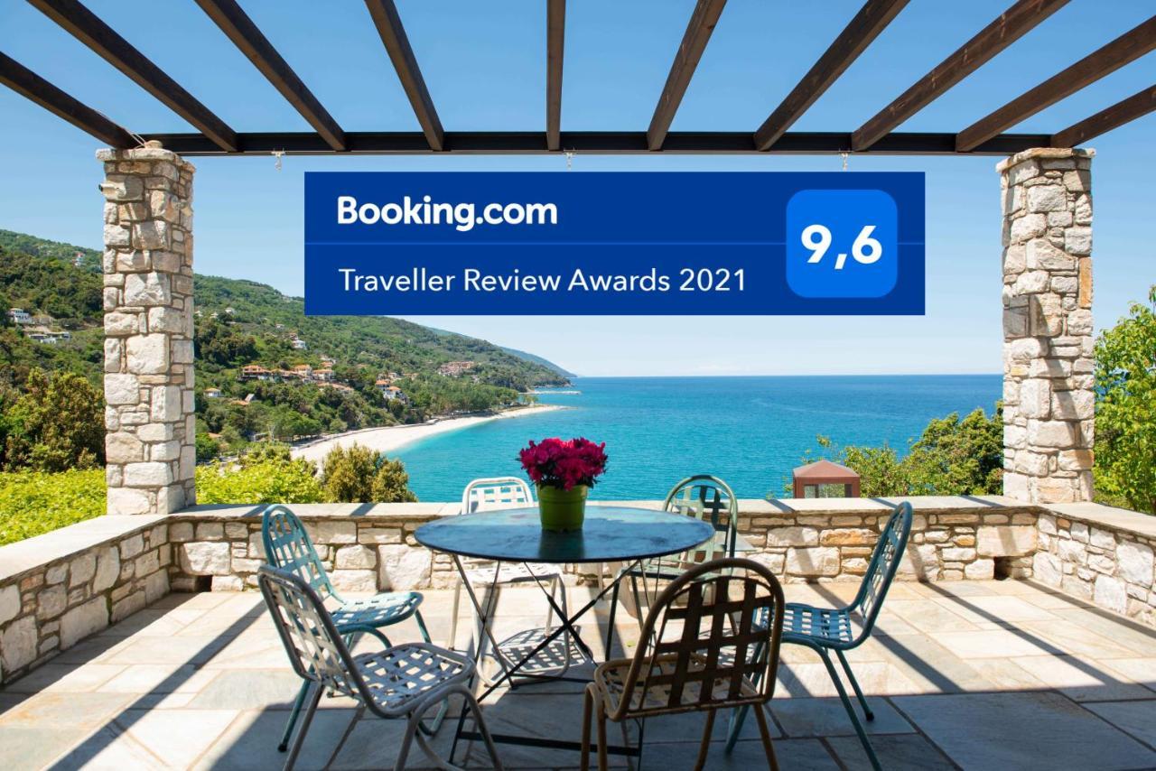 Pelion Bnb Luxury Homes Damouchari Exteriör bild