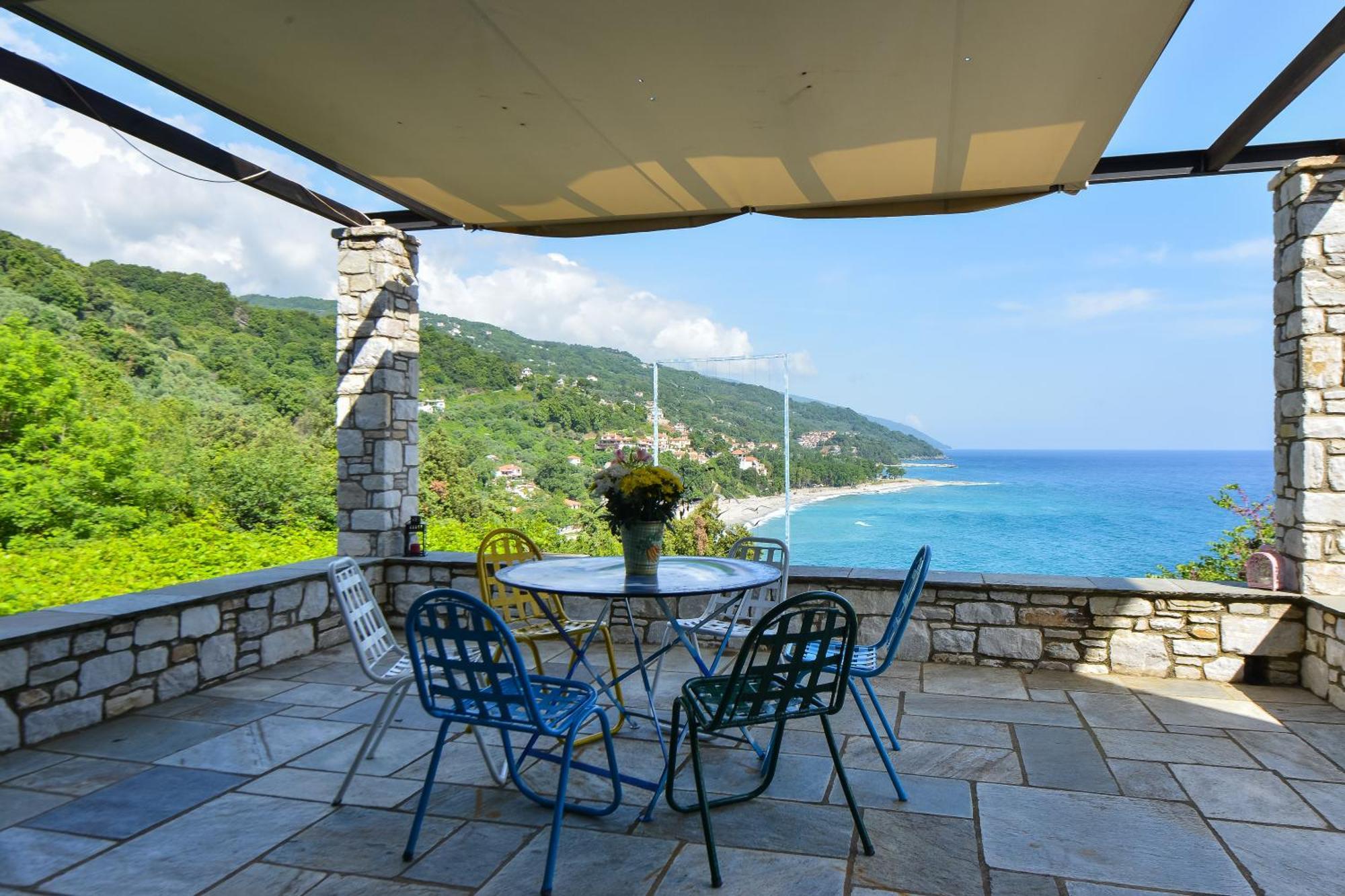 Pelion Bnb Luxury Homes Damouchari Exteriör bild