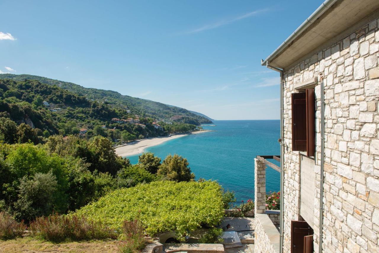 Pelion Bnb Luxury Homes Damouchari Exteriör bild