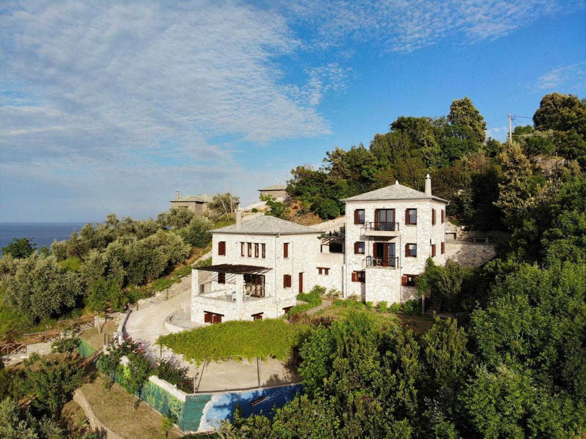 Pelion Bnb Luxury Homes Damouchari Exteriör bild