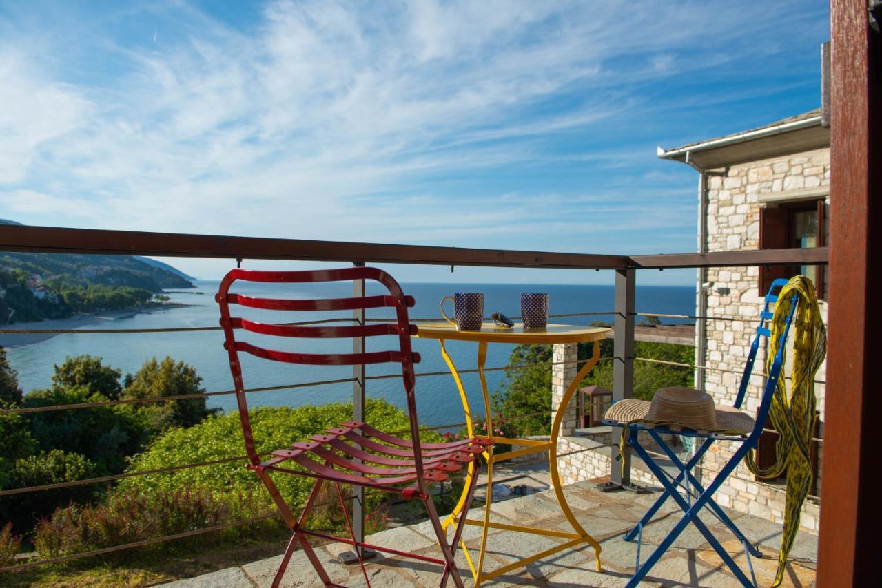 Pelion Bnb Luxury Homes Damouchari Exteriör bild