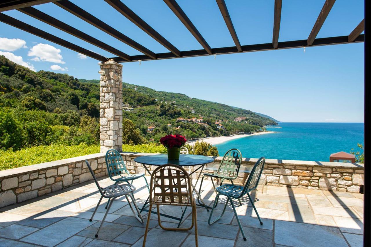 Pelion Bnb Luxury Homes Damouchari Exteriör bild