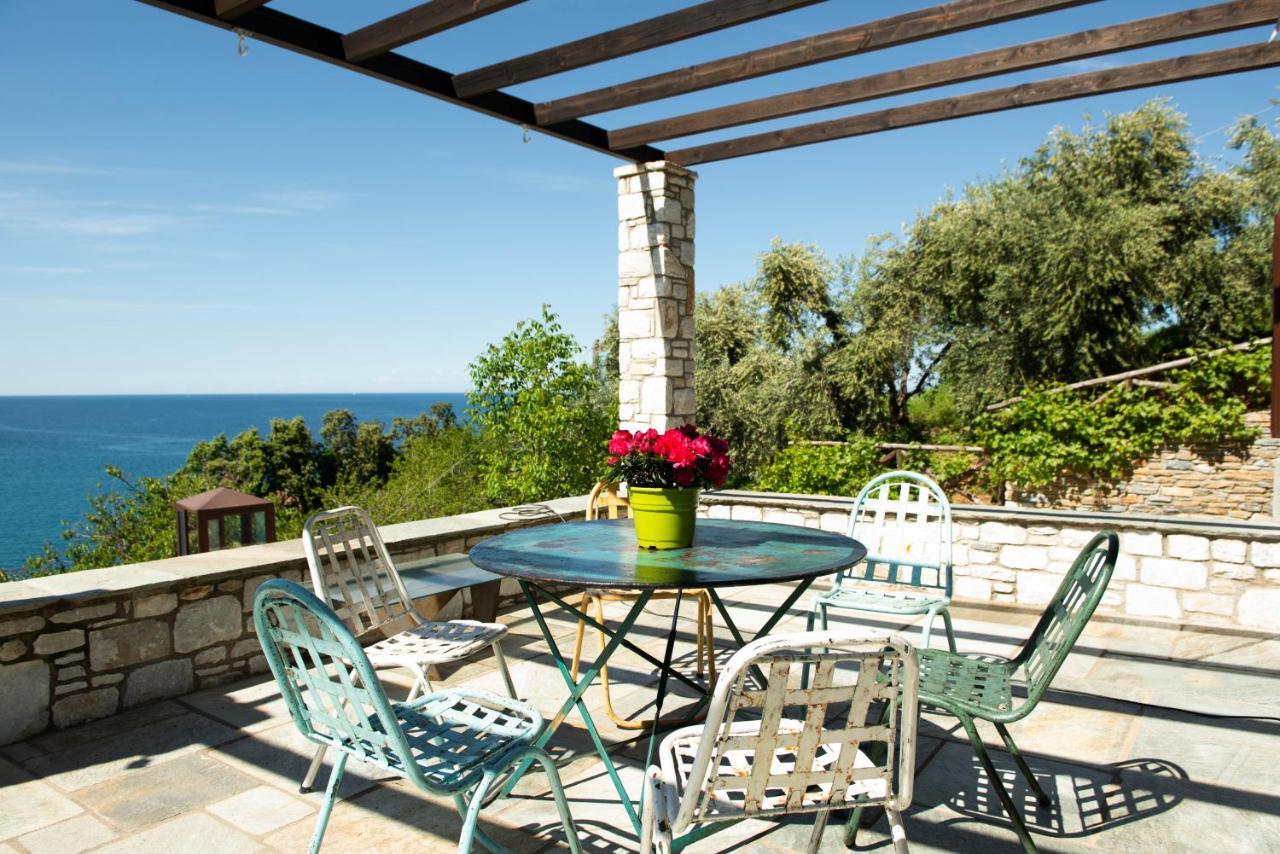 Pelion Bnb Luxury Homes Damouchari Exteriör bild