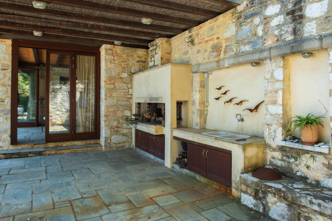 Pelion Bnb Luxury Homes Damouchari Exteriör bild