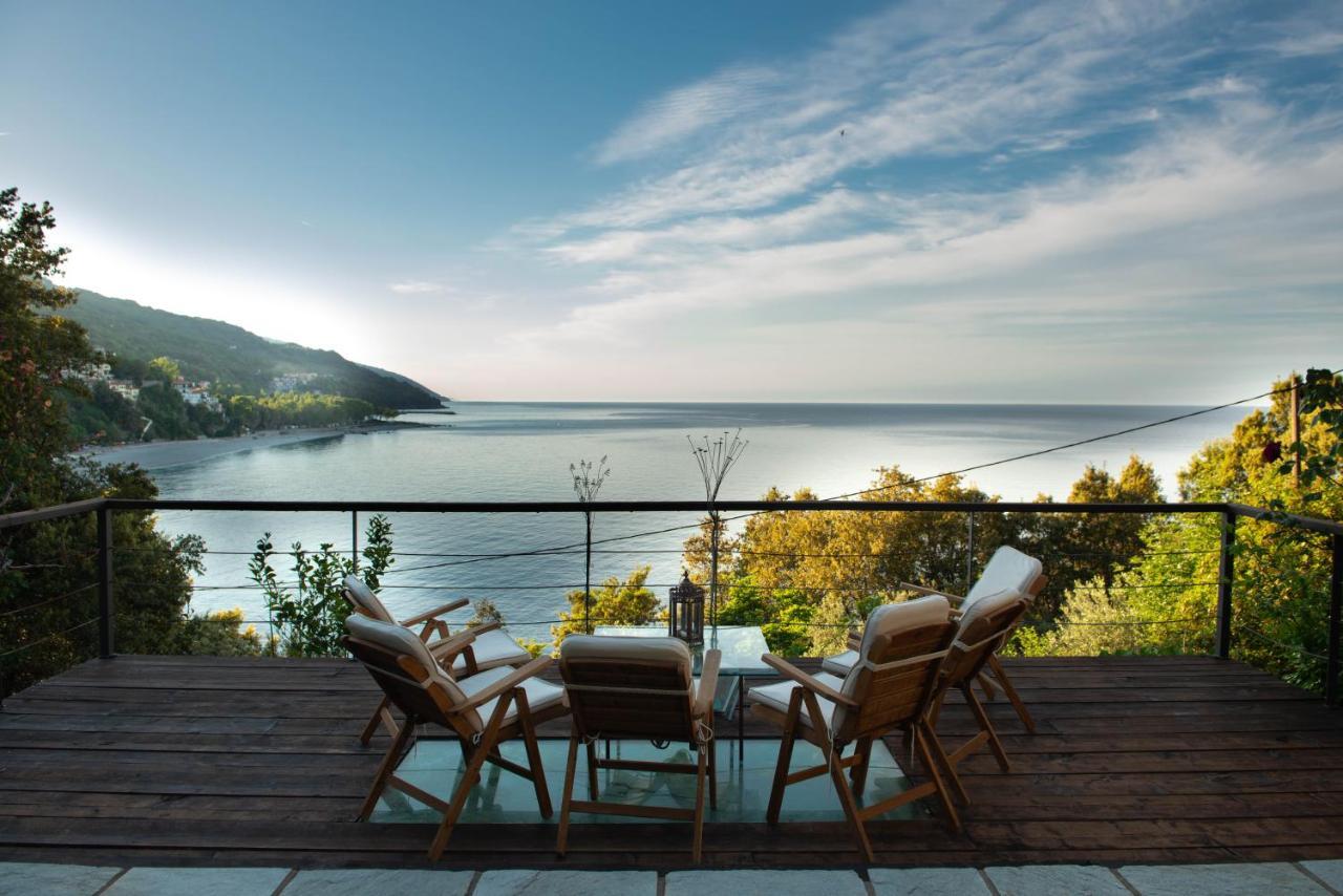 Pelion Bnb Luxury Homes Damouchari Exteriör bild