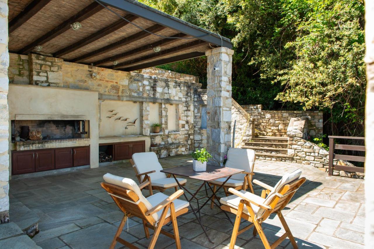 Pelion Bnb Luxury Homes Damouchari Exteriör bild