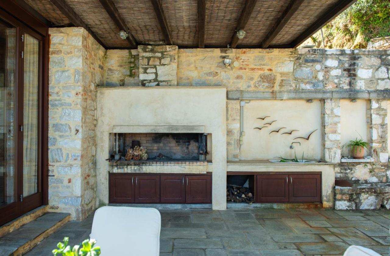 Pelion Bnb Luxury Homes Damouchari Exteriör bild