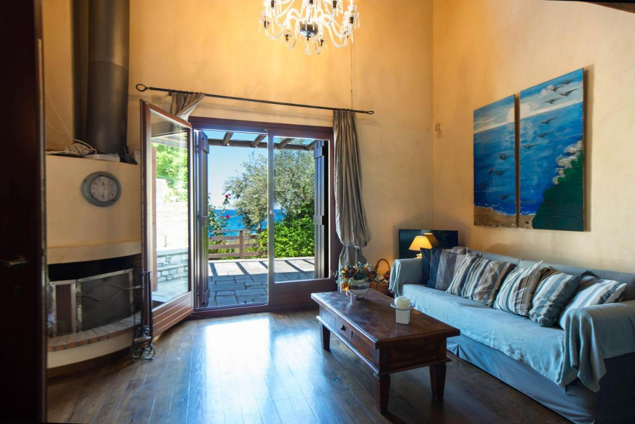 Pelion Bnb Luxury Homes Damouchari Exteriör bild