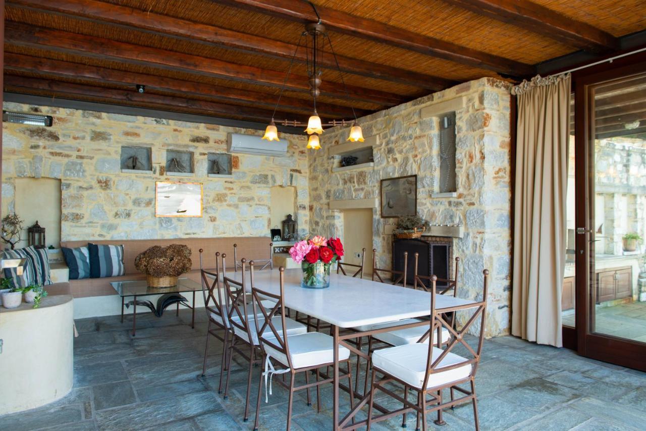 Pelion Bnb Luxury Homes Damouchari Exteriör bild