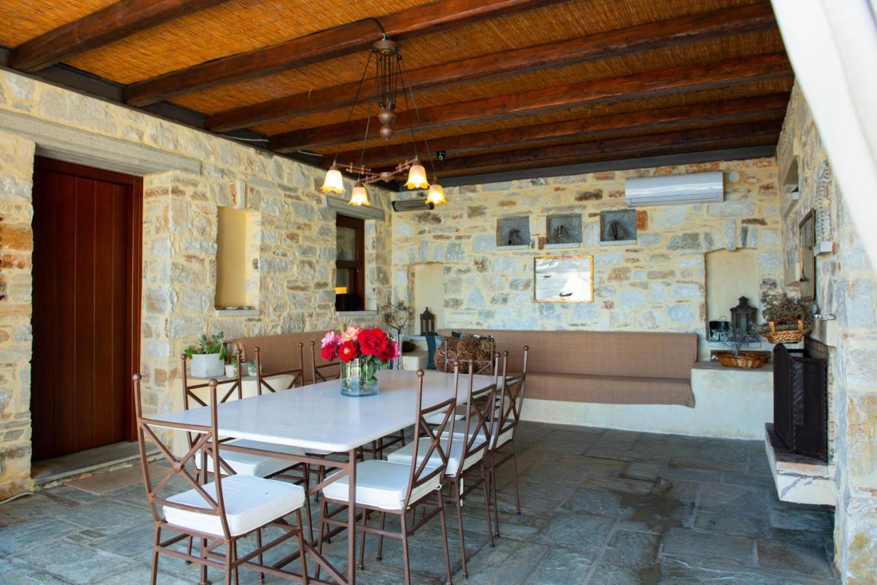 Pelion Bnb Luxury Homes Damouchari Exteriör bild