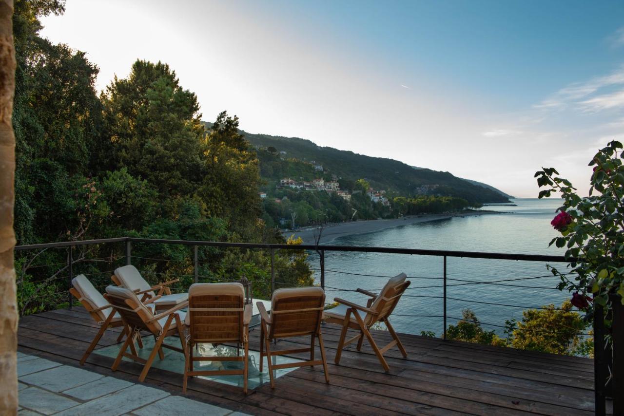 Pelion Bnb Luxury Homes Damouchari Exteriör bild