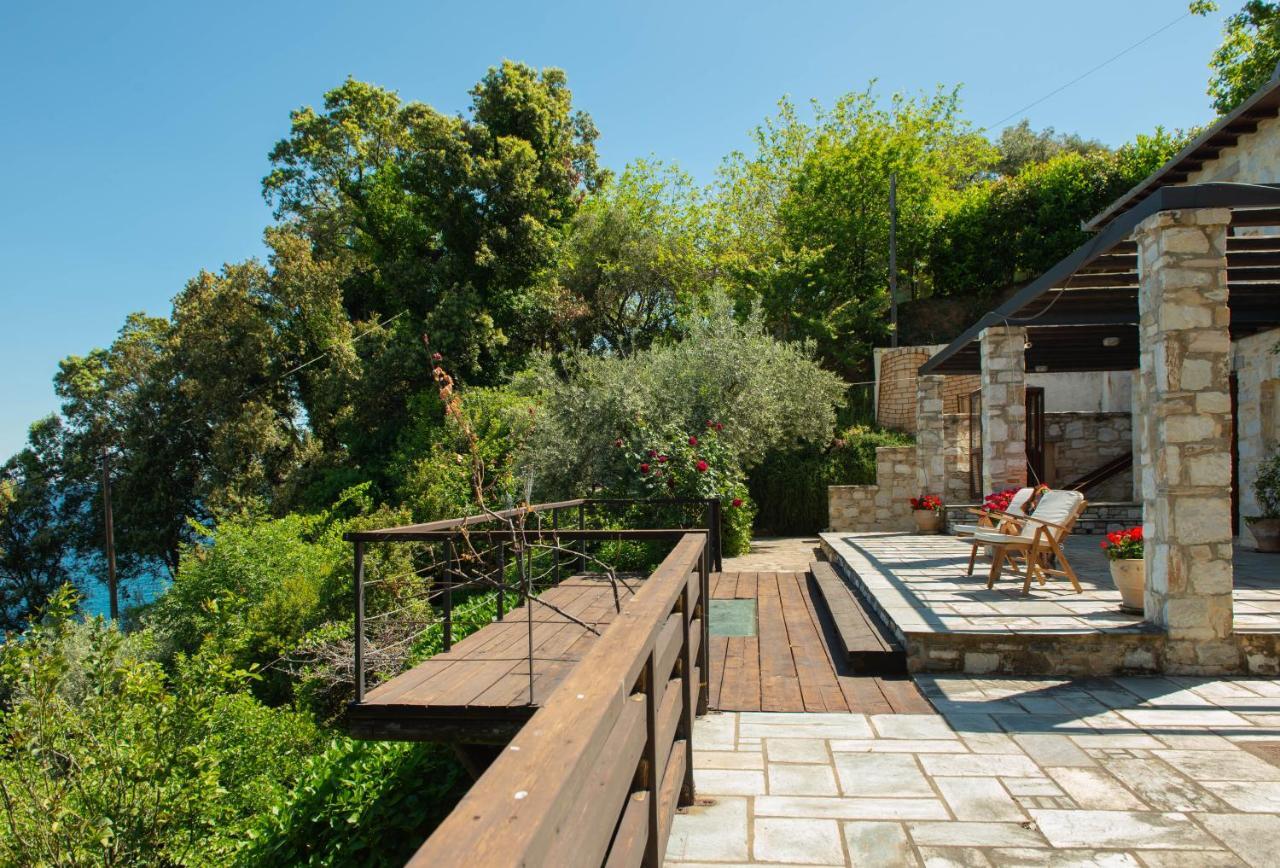 Pelion Bnb Luxury Homes Damouchari Exteriör bild