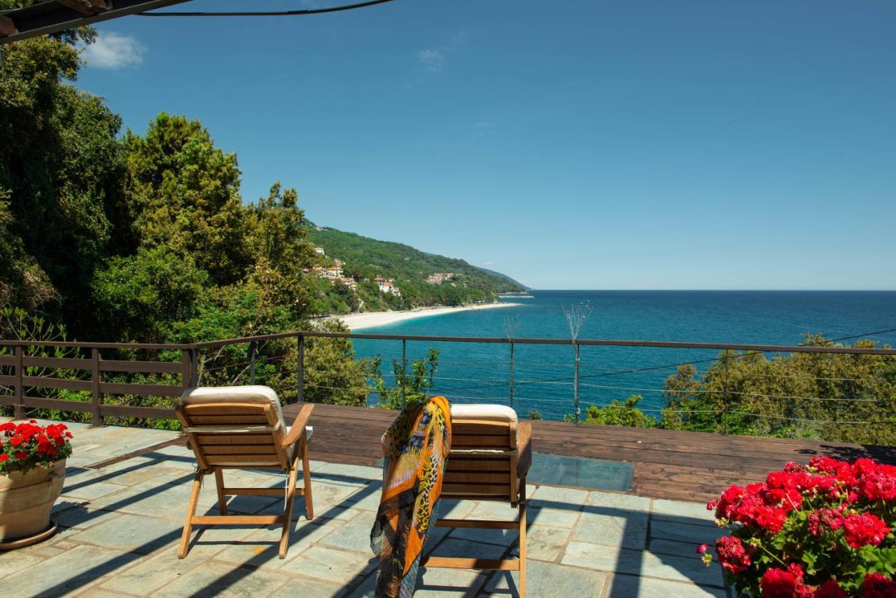 Pelion Bnb Luxury Homes Damouchari Exteriör bild