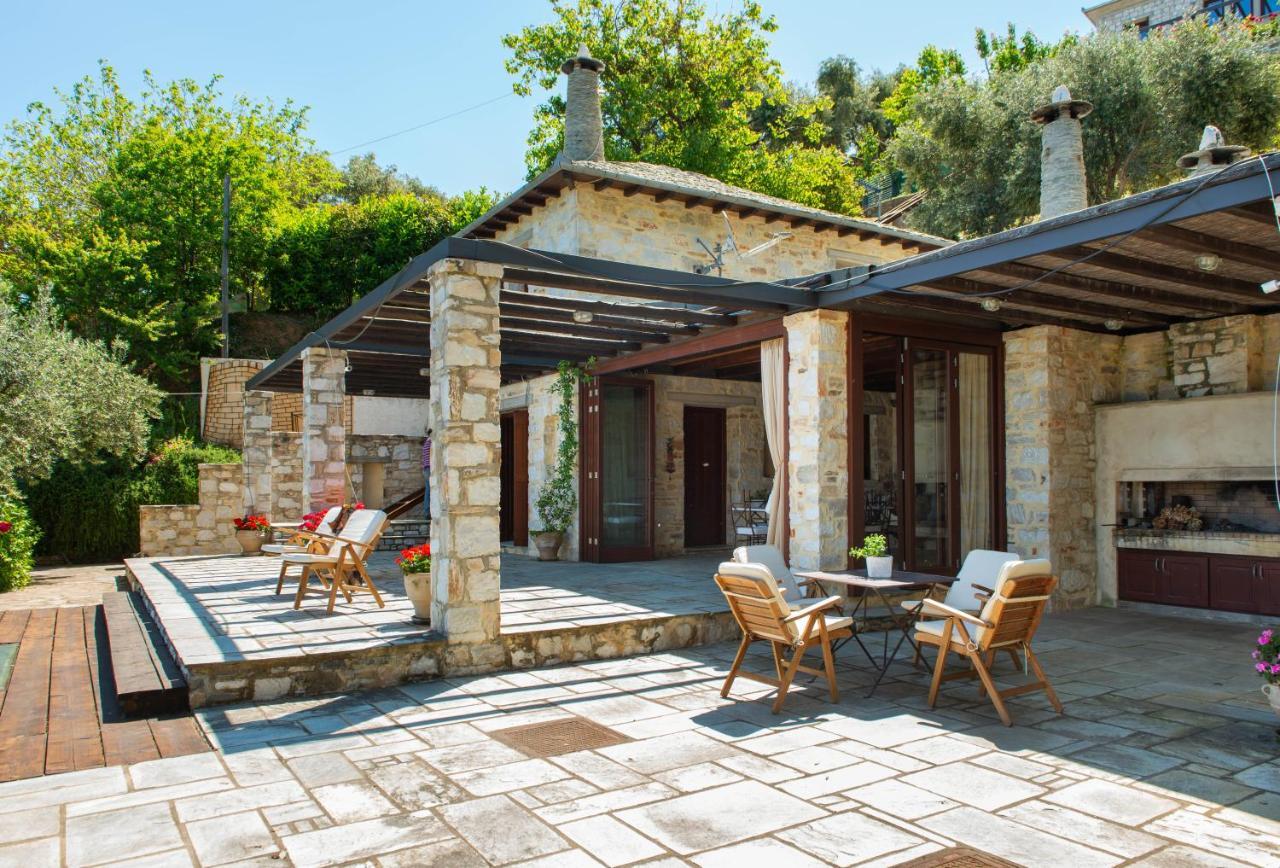 Pelion Bnb Luxury Homes Damouchari Exteriör bild