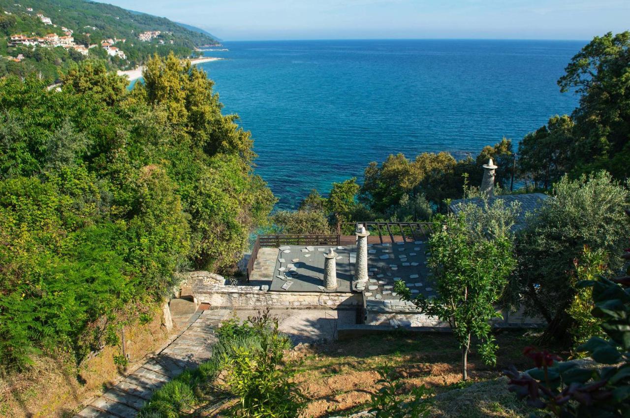 Pelion Bnb Luxury Homes Damouchari Exteriör bild